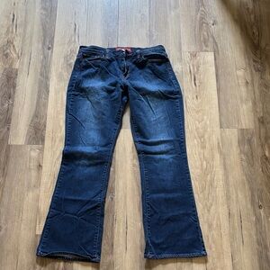 12/31 Regular Lucky Brand Sofia Boot Blue Women's Jeans